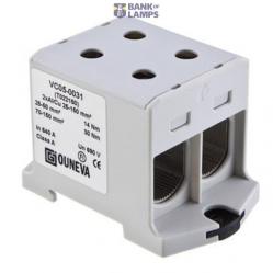 Clamps 2*Al/Cu 25-150mm TEKAMAT grey Ouneva