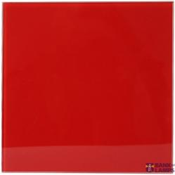 Replacement Fan Panel dRim, Red, Glass