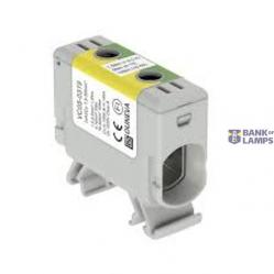 Connection Terminal 1x Al/Cu 150mm Tekamat Grey