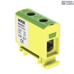 Clamps 1*Al/Cu 95mm TEKAMAT yellow Ouneva/Ergom