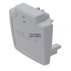 End closure UNIPRO EC3W white