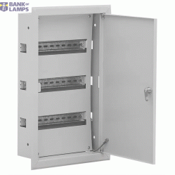 Consumer unit met. 36v z/a IP31 VGA