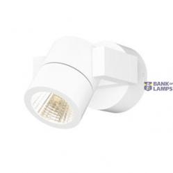 ORIT wall white LED SPOT 6W 80° IP44 3000K R12020 RENDL