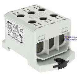 Connection Terminal 2x Al/Cu 185mm Grey /HORA