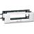Mosaic support - for adaptable DLP cover depth 65 mm - 6 modules