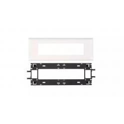 Mosaic support - for adaptable DLP cover depth 85 mm - 8 modules