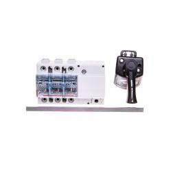 Isolating switch Vistop - 125 A - 3P - side handle, black - 7.5 modules