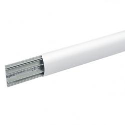 Over floor trunking - 75x18 mm -3 compartments -L. 2 m -with cover -aluminium