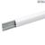 Over floor trunking - 75x18 mm -3 compartments -L. 2 m -with cover -aluminium