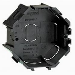 Flush mounting box universal 1-gang Ø67mm for masonry