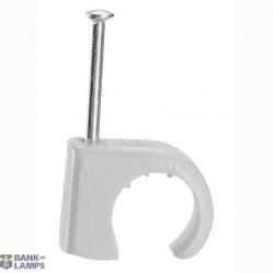 Cable clip Multifix - for concrete materials - for cable Ø 10 to 14 mm - grey