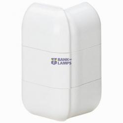 Skirting board outer corner 80 x 20 mm DLP - white RAL 9010