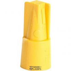 Connector without screw - Capvis cap - capacity 4 mm² - yellow - box