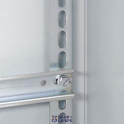 Sectioned uprights (2) Lina 25 - for cabinets h. 500 mm - L. 437 mm