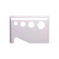 Open document holders - self adhesive - 310x200x18 mm - RAL 7035