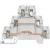 Terminal block Viking 3 - screw - 3 connect on 3 levels - pitch 5 - grey