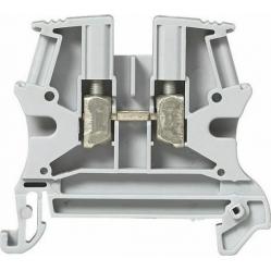 Terminal block Viking 3 - screw - 1 connect - 1 entry/1 outlet - pitch 5 - grey