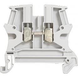 Terminal block Viking 3 - screw - 1 connect - 1 entry/1 outlet - pitch 6 - grey