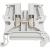 Terminal block Viking 3 - screw - 1 connect - 1 entry/1 outlet - pitch 6 - grey