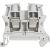 Terminal block Viking 3 - screw - 1 connect - 1 entry/1 outlet - pitch 10 - grey