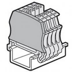 End cap Viking 3 -fr screw terminal blocks 1 entry/1 outlet -pitch 5,6,8 and 10