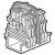 Separat./insulat. divider Viking 3 -screw connect-1entry/1outlet -pitch 5,6,8,10