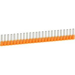 Ferrules in strips Starfix - cross section 4 mm² - orange