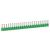 Ferrules in strips Starfix - cross section 6 mm² - green