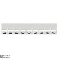 Marker Memocab - for wiring - black capital letter on white background - ''I''