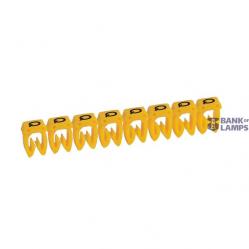 Marker CAB 3 - for wiring 1.5 to 2.5 mm² - capital letter ''Q''