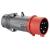 Straight plug Hypra - IP 44 - 380/415 V~ - 16 A - 3P+N+E - plastic
