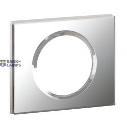 Plate IK04, 53.6 mm, 82 mm, 100 mm, 8.5 mm, 1-Gang