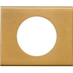 Plate Bronze, IP20, IK04, 8.5 mm, 82 mm, 1-Gang