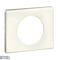 Plate IP20, IK02, 53.6 mm, 100 mm, 8.5 mm, 1-Gang