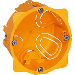 Flush mounting box Batibox - 1 gang depth 40 mm - dry partitions