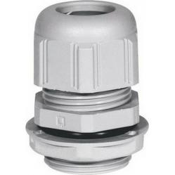 Cable gland plastic - IP 68 - PG 11 - clamping capacity 5-10 mm - RAL 7001