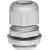 Cable gland plastic - IP 68 - PG 11 - clamping capacity 5-10 mm - RAL 7001