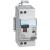 Differential circuit breaker DX³4500 high inlet and low outlet screw U+N 230V~ - 16A typeAC 30mA - curve C - 2 modules