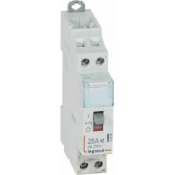 Power contactor CX³ - with 230 V~ coll and handle - 2P - 250 V~ - 25 A - silent