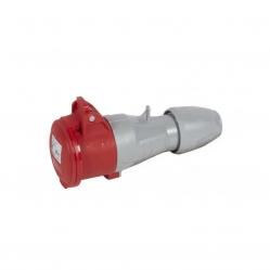 Mobile socket P17 - IP44 - 380/415 V~ - 16 A - 3P+E