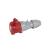 Mobile socket P17 - IP44 - 380/415 V~ - 16 A - 3P+E