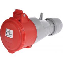 Mobile socket P17 - IP44 - 380/415 V~ - 32 A - 3P+N+E
