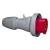 Straight plug P17 - IP66/67 - 380/415 V~ - 16 A - 3P+N+E
