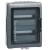 Cabinets PLEXO³ - IP 65 - IK 09 - 2 rows - 12 modules