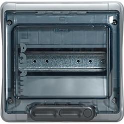 PLEXO3 IP65 WEATHERPROOF CABINET 8 MODULES