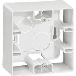 Surface mounting box Niloé - 1 gang - white