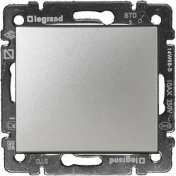 Push Button Aluminium Finish