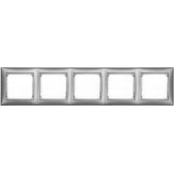 Cover Plate 5-Gang Horizontal Aluminum