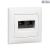 RJ45 socket category 5e UTP 2 outputs ivory