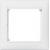 PLAQUE 1 POSTE BLANC